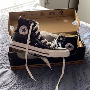 Brand New Black Converse